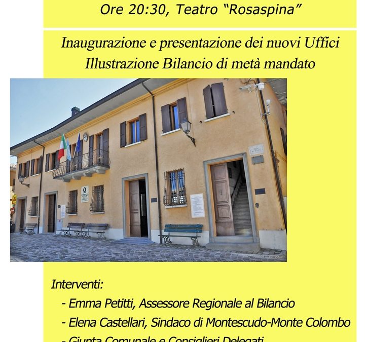 20 settembre 2019 ore 20,30 – Teatro comunale Rosaspina