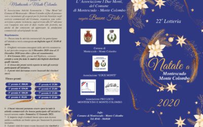 Lotteria di Natale a Montescudo – Monte Colombo: ESTRATTI I BIGLIETTI VINCENTI